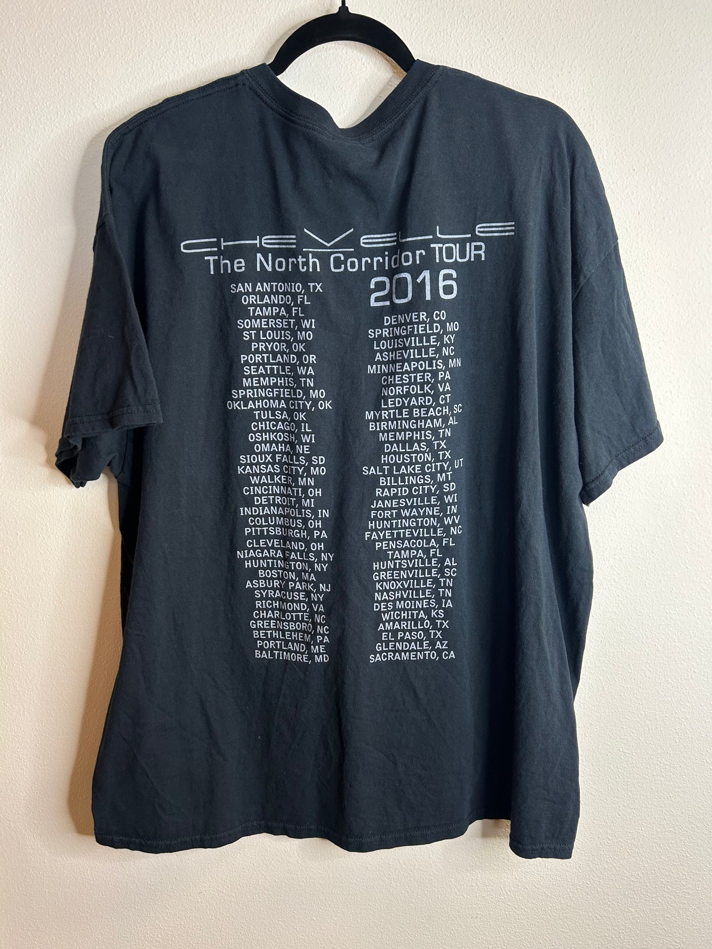 Chevelle 2016 Tour Tshirt 2x
