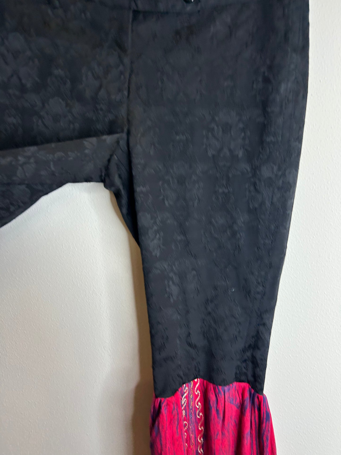Upcycled flare pants women’s size 8