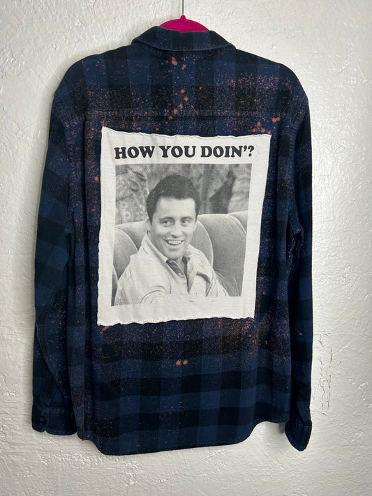 Friends Joey Flannel Shirt Unisex size L