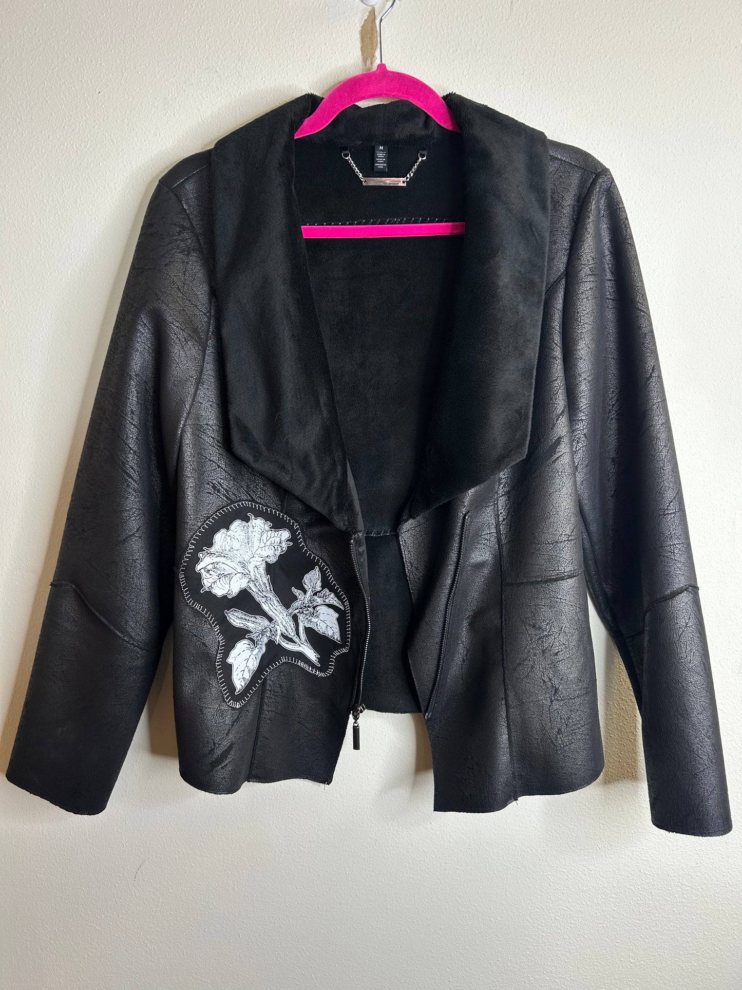 Devil’s Night black coat womens M