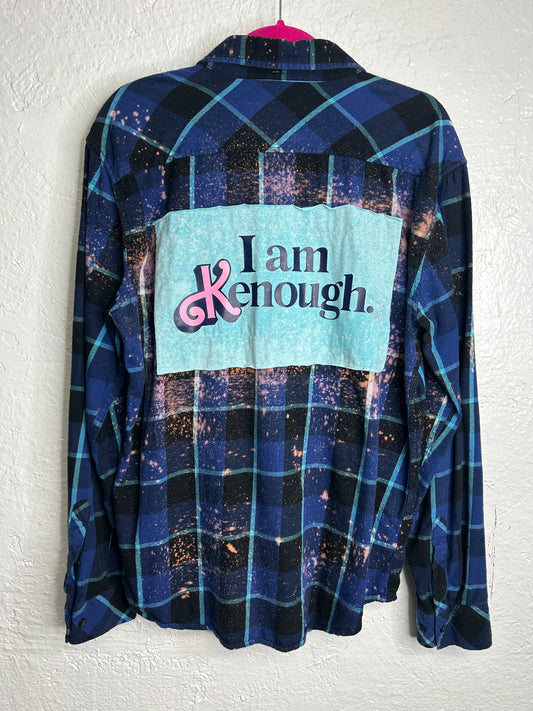 Kenough flannel shirt unisex size L