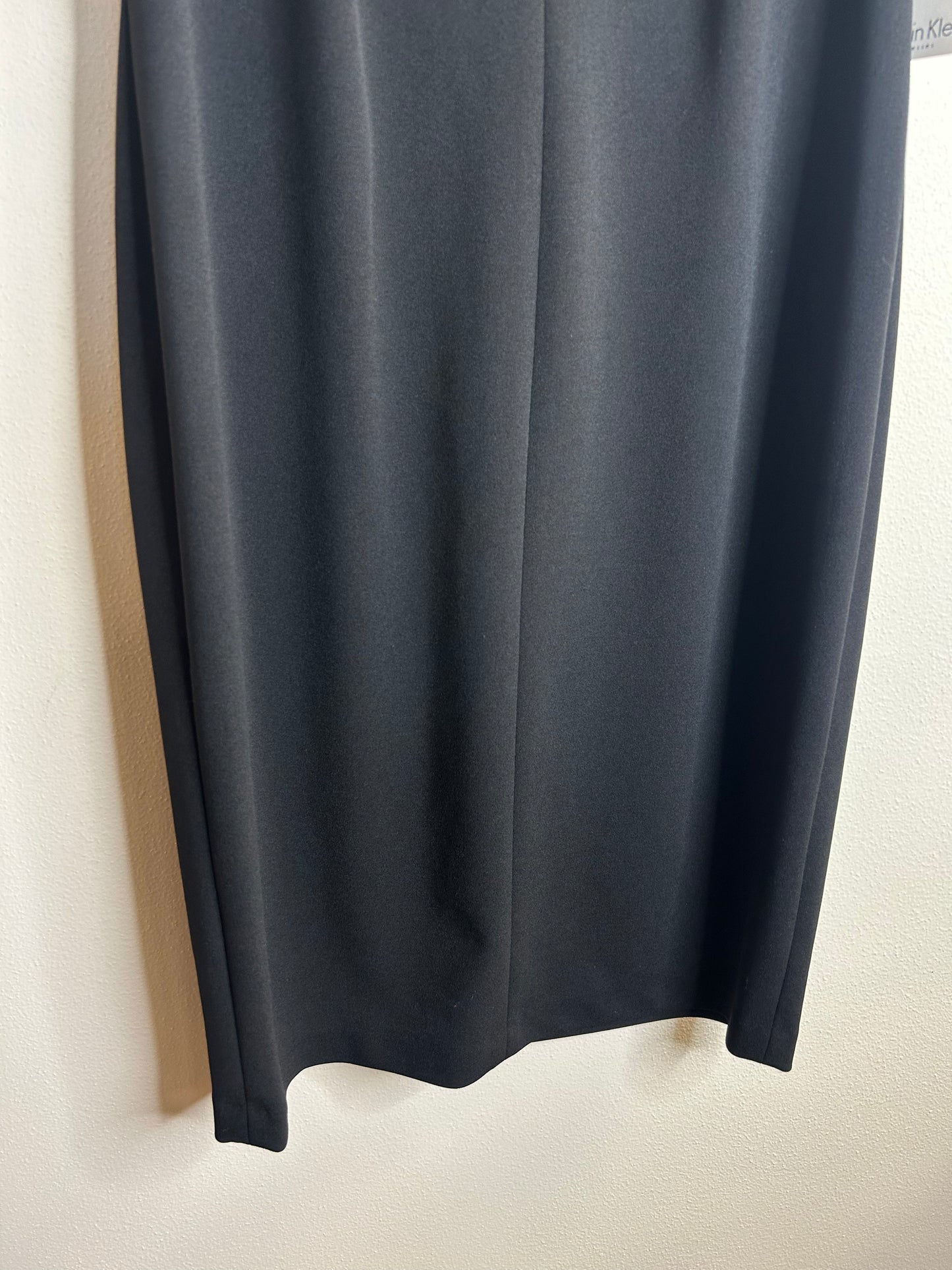 Chic and timeless black midi dress by Calvin Klein size 12