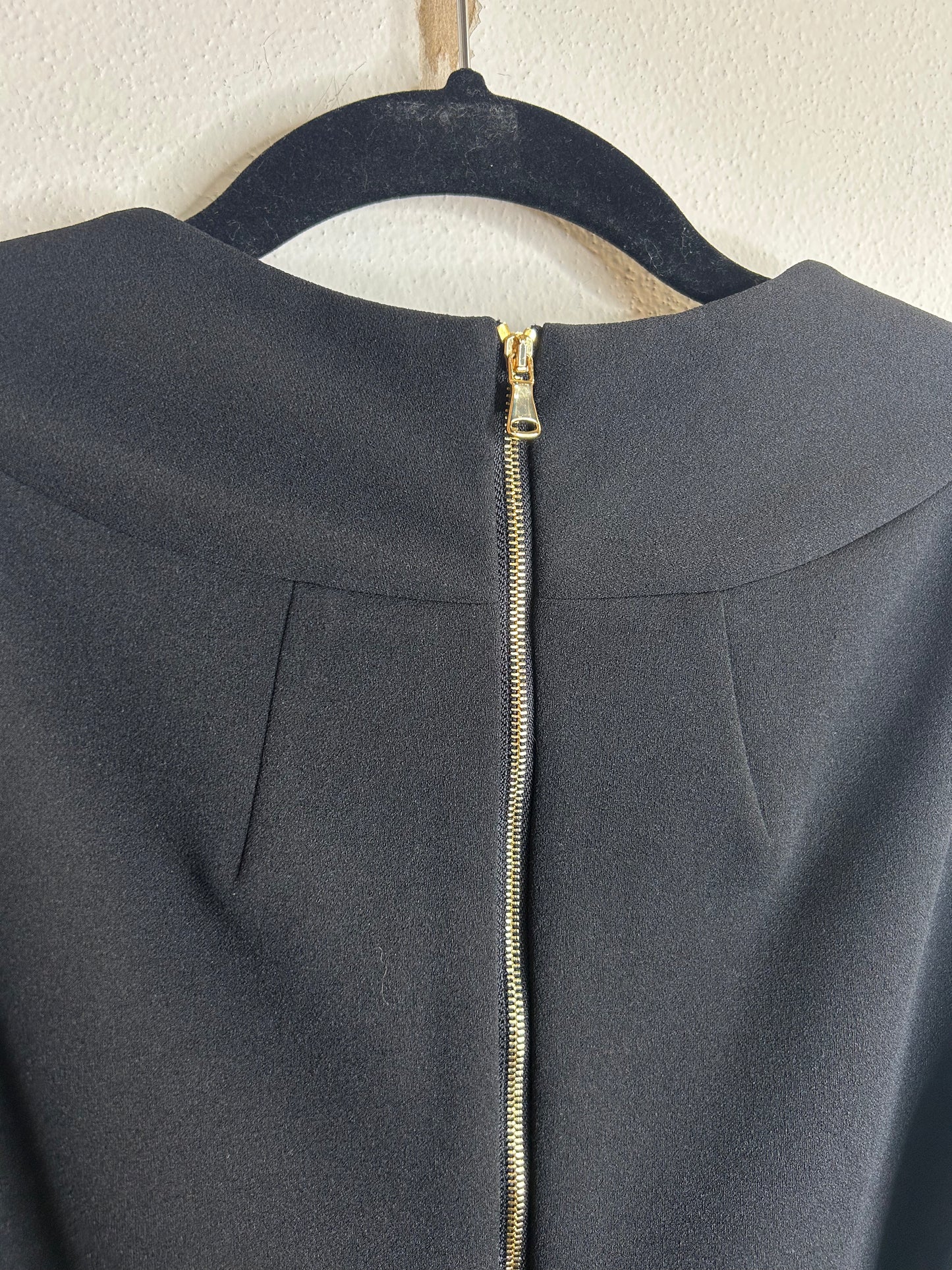 Chic and timeless black midi dress by Calvin Klein size 12