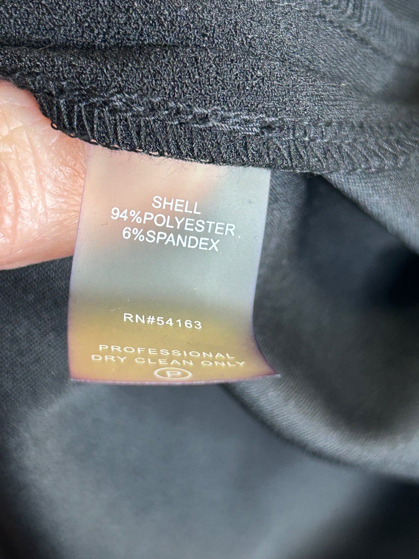 Chic and timeless black midi dress by Calvin Klein size 12