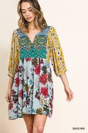 Magnolia Boutique womens size S boho dress