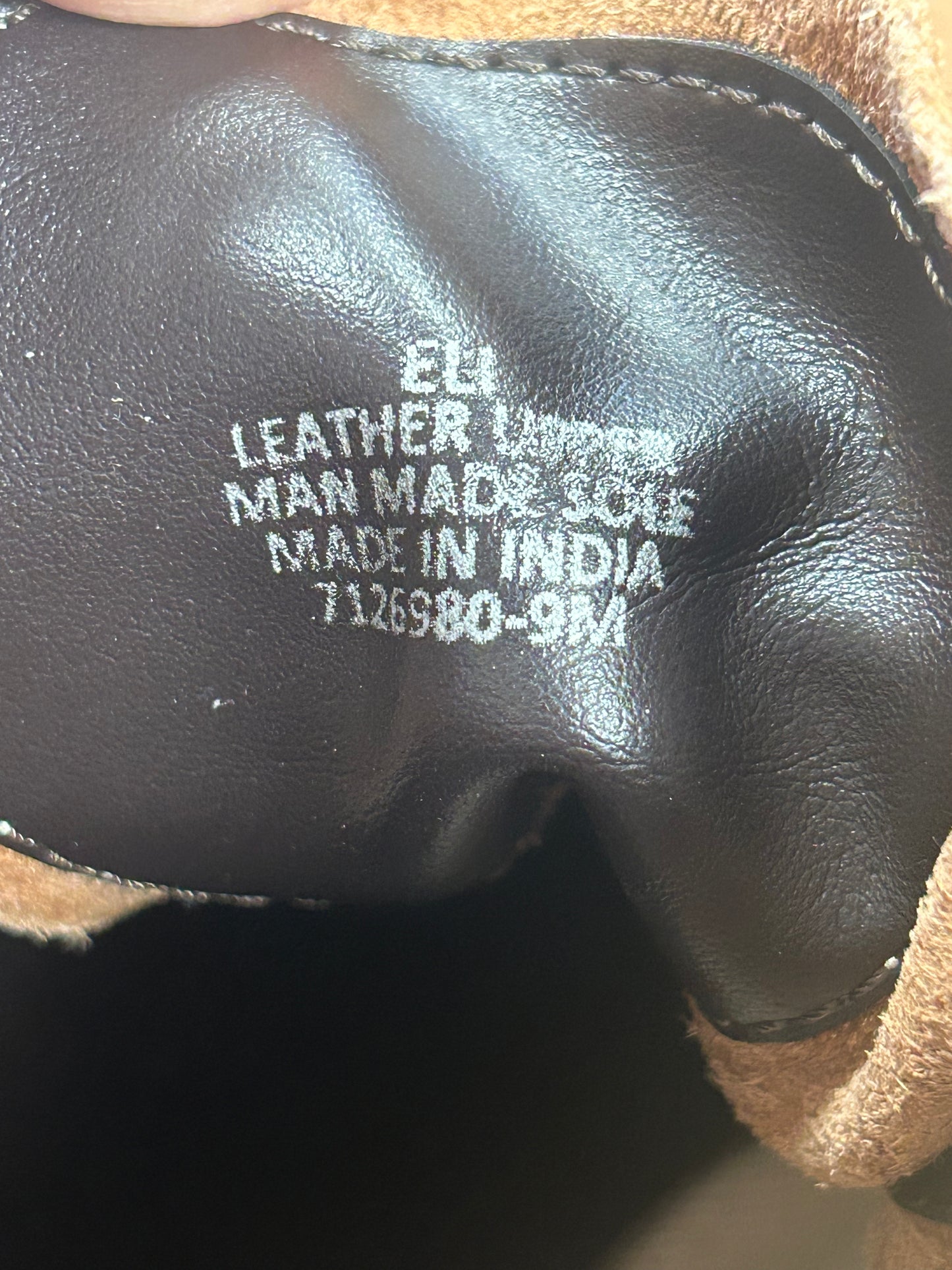 Diba True West Haven lace-up bootie in tan suede leather Womens 9