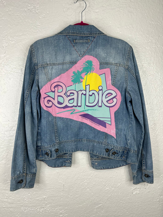 Barbie denim jacket women’s size L