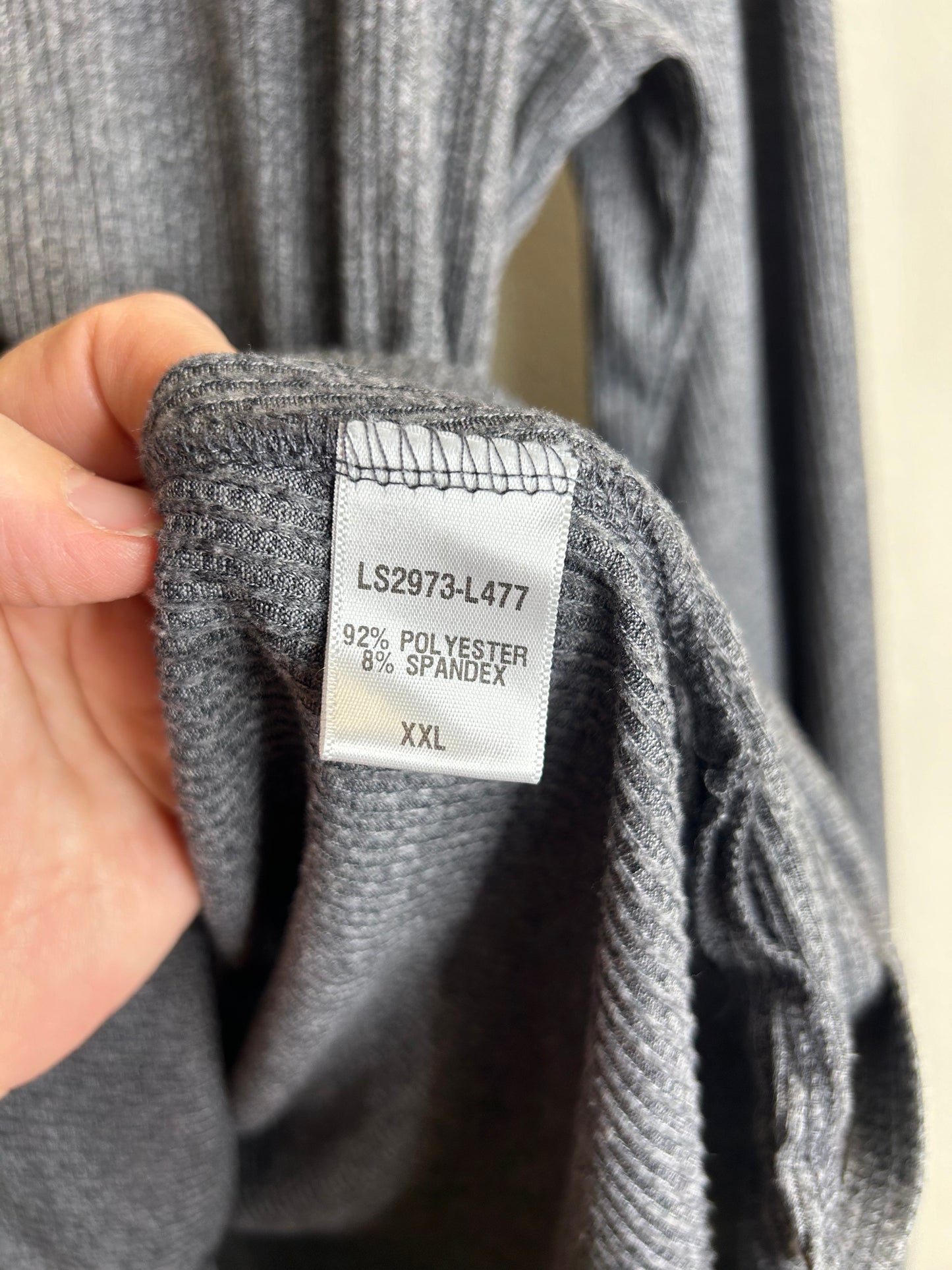 Earthbound gray long sleeve shirt womens size XXL