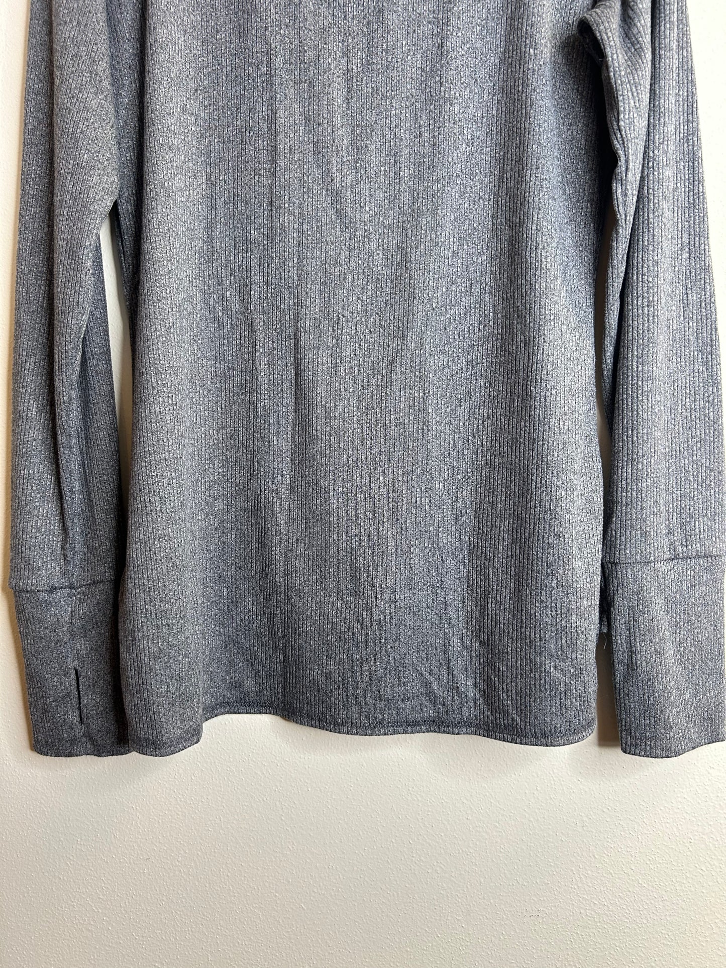 Earthbound gray long sleeve shirt womens size XXL