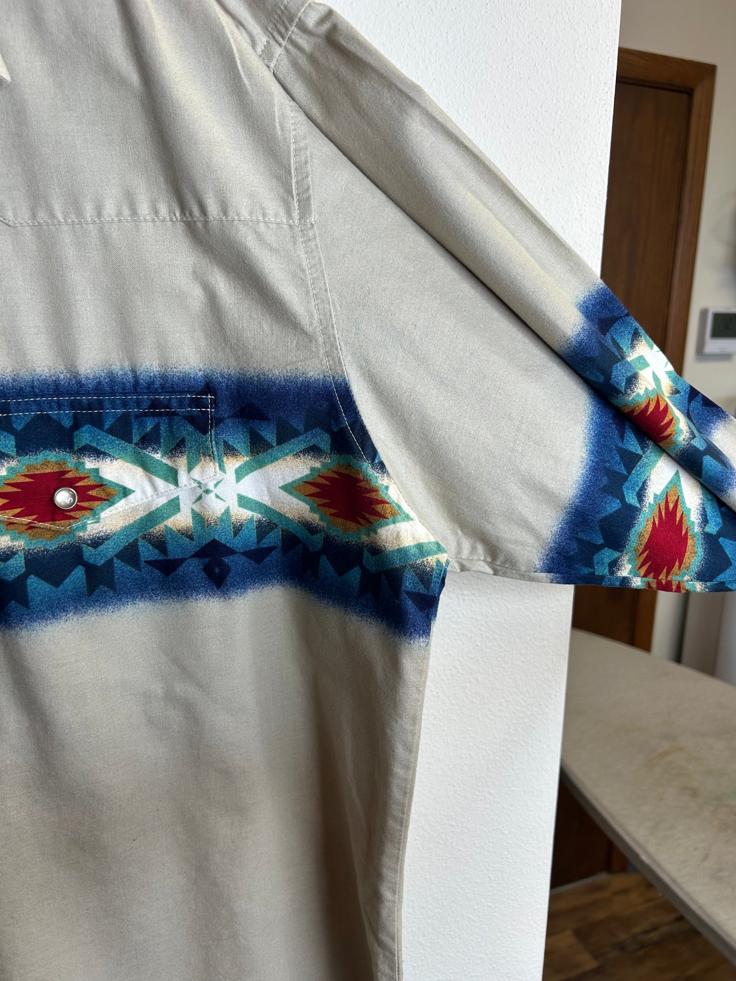 Vintage Wrangler western shirt size XL/2x tall