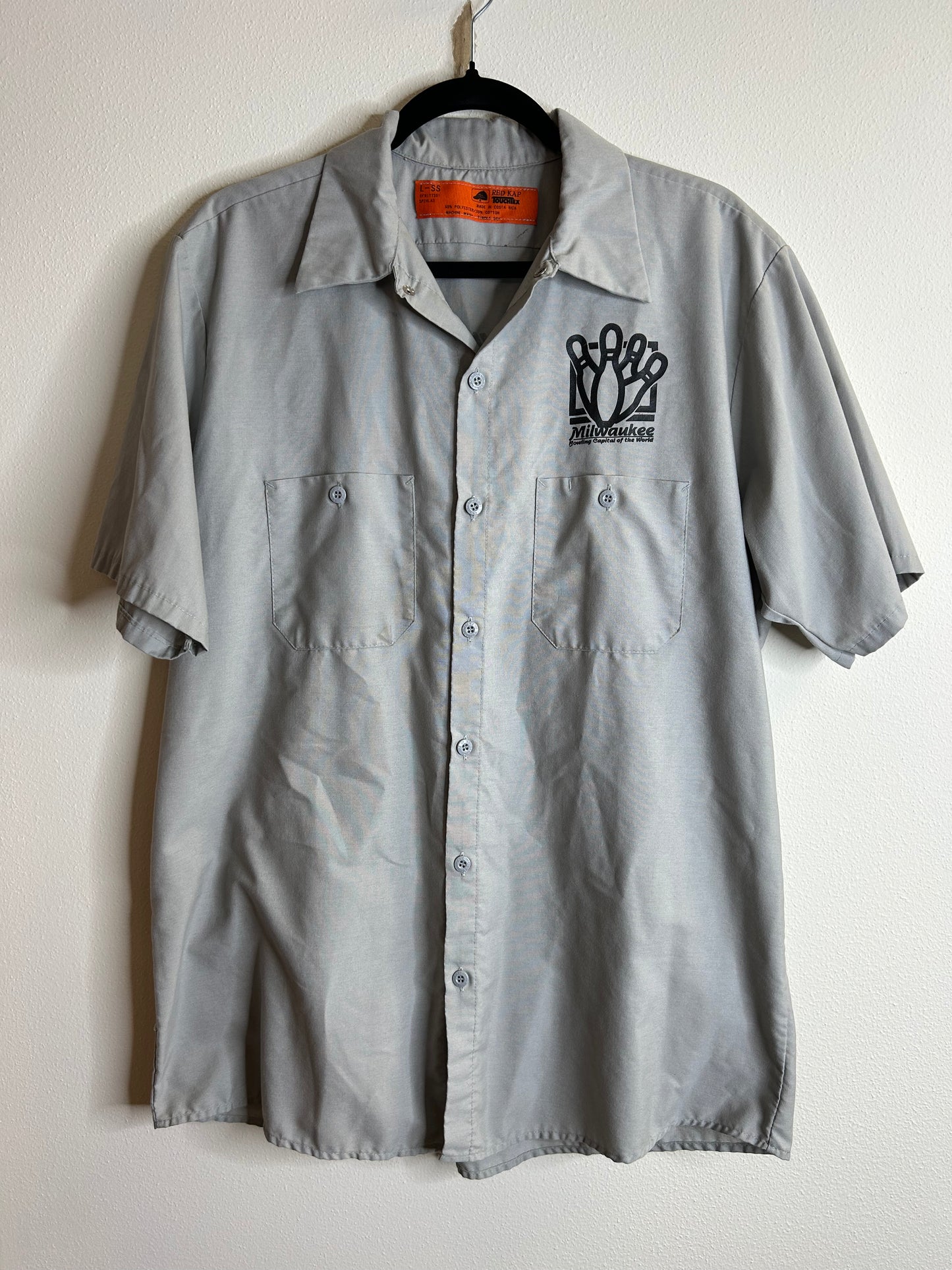 Vintage Milwaukee Bowling Shirt size L