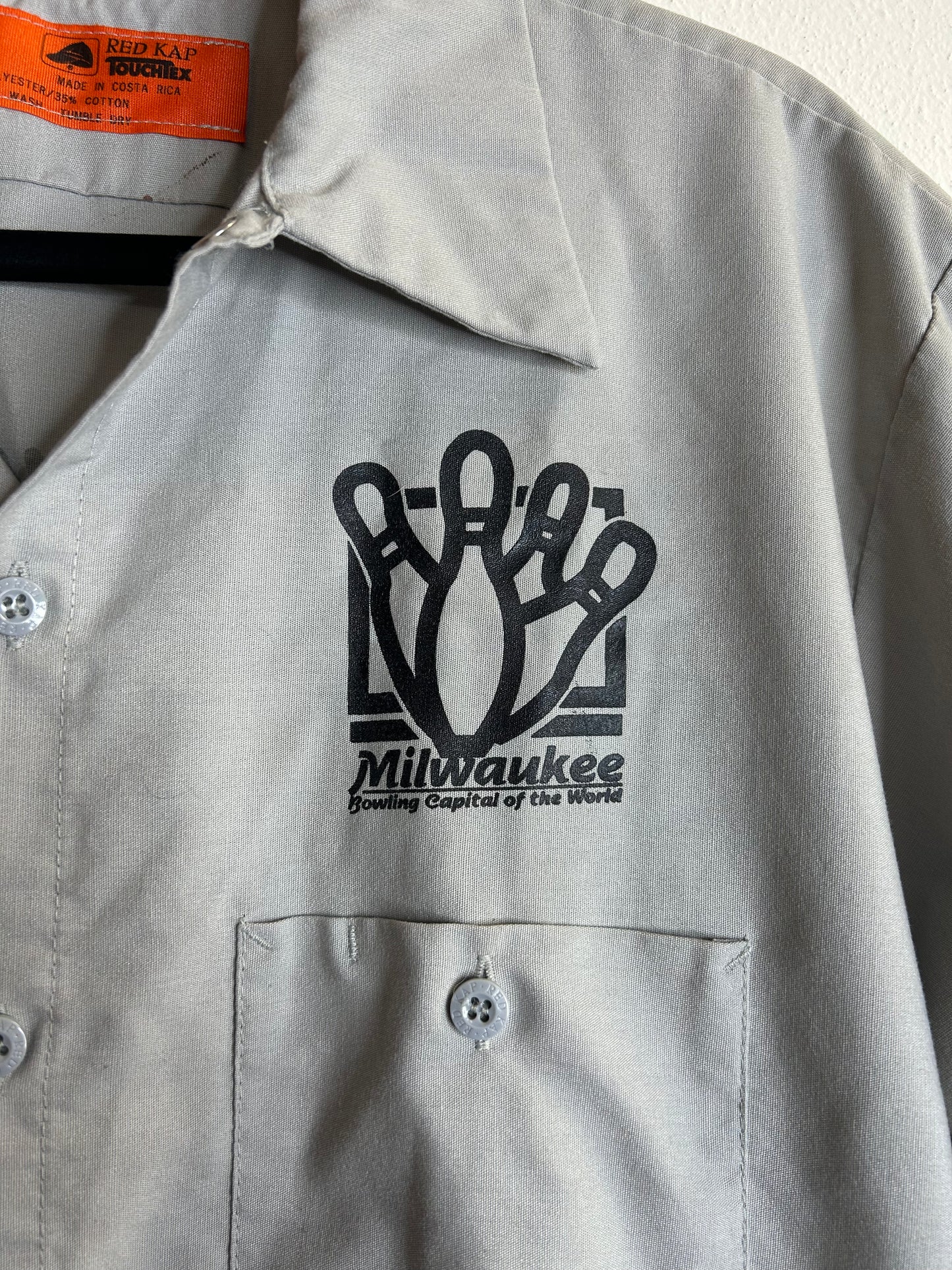 Vintage Milwaukee Bowling Shirt size L