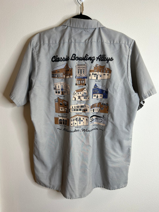 Vintage Milwaukee Bowling Shirt size L