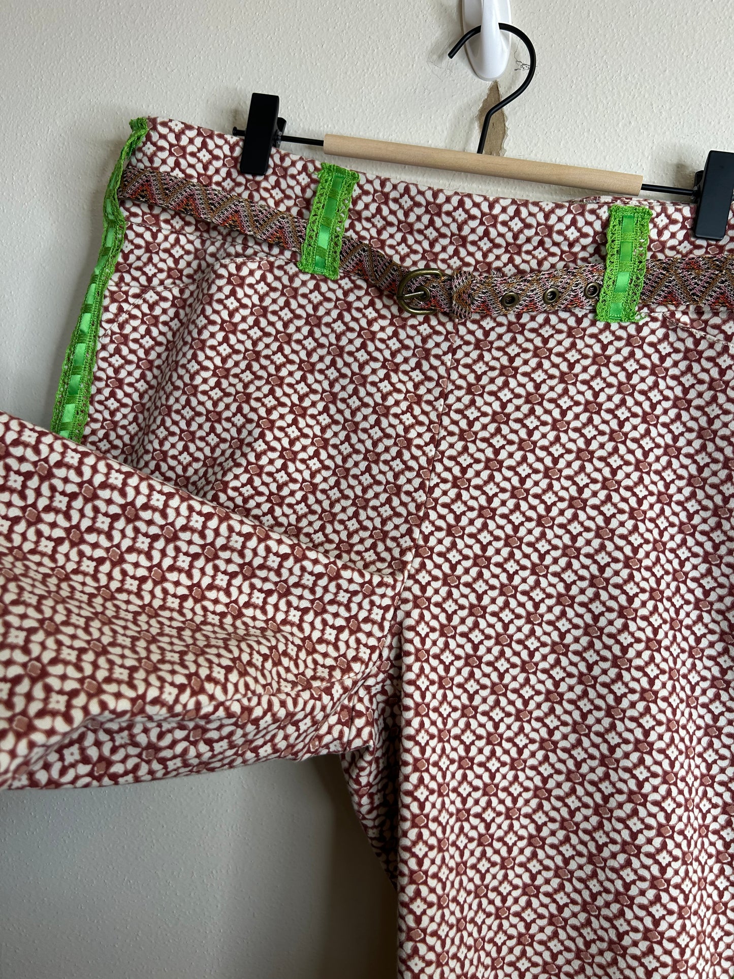 Upcycled flare pants women’s size 12
