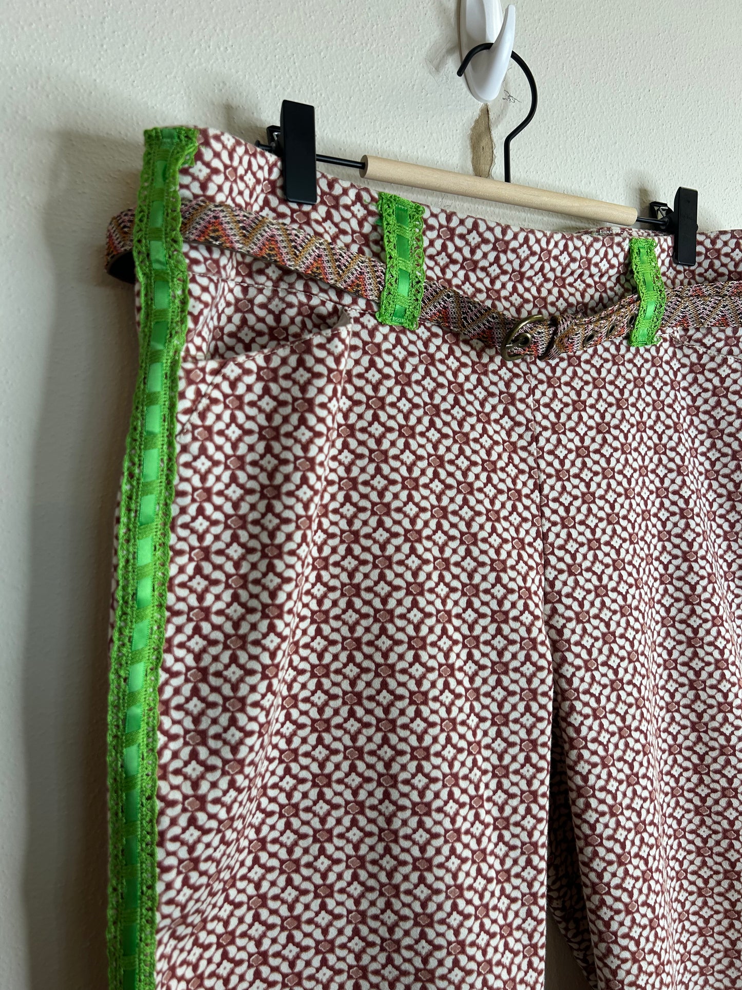 Upcycled flare pants women’s size 12