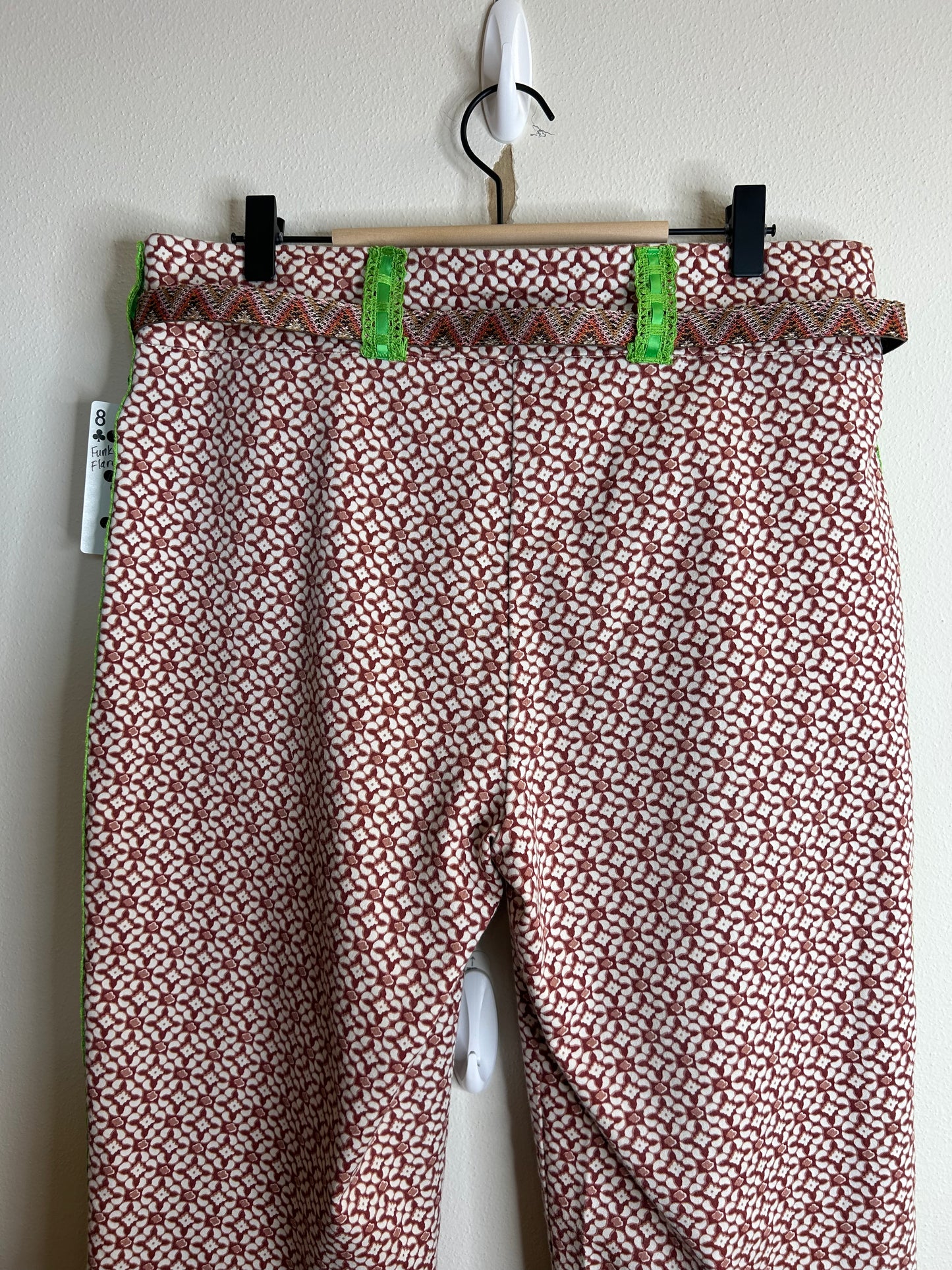 Upcycled flare pants women’s size 12